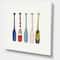 Designart - Five Paddles - Lake House Canvas Wall Art